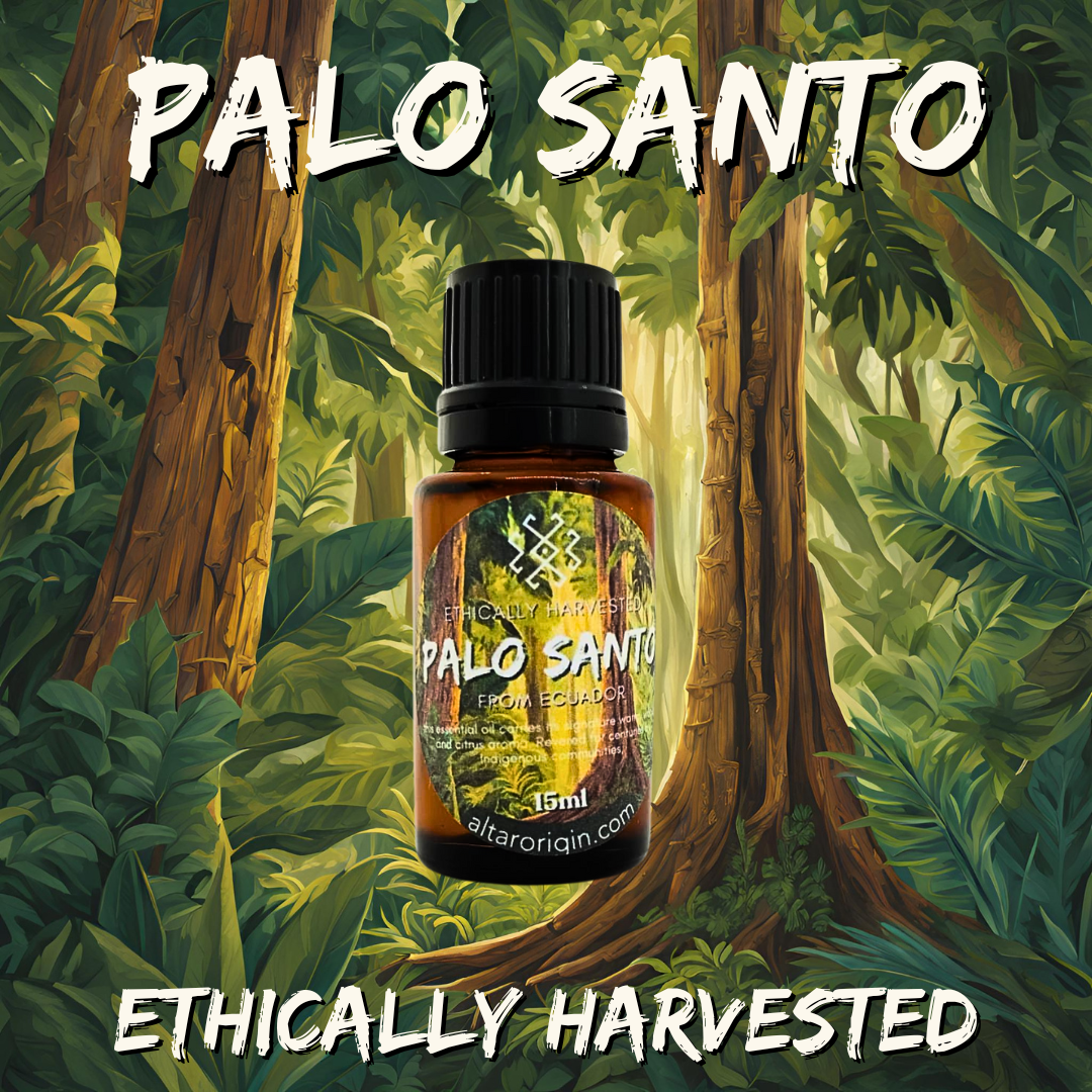 Ethically Harvested Palo Santo Essential Oil - Altar Origin (formerly House of Energy)