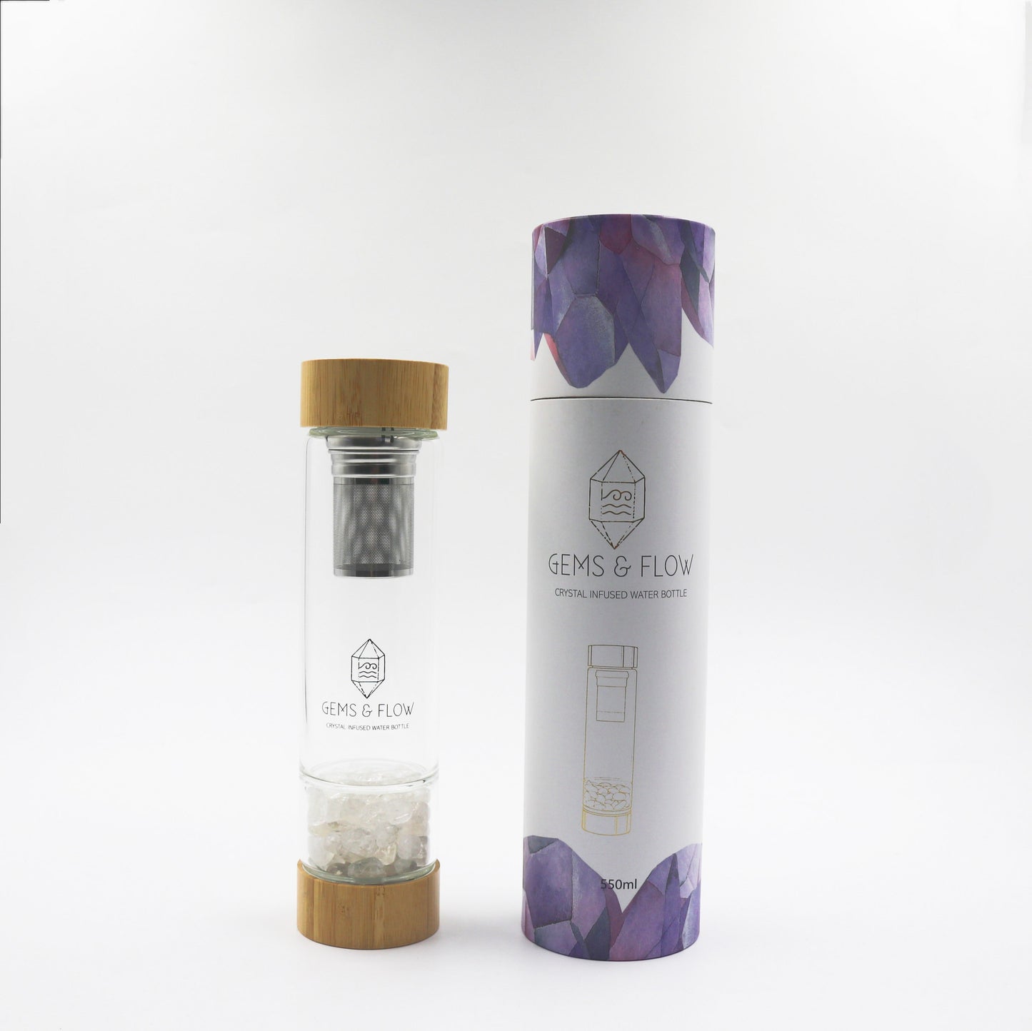 Crystal Infused Water Bottle - Altar Origin (formerly House of Energy)