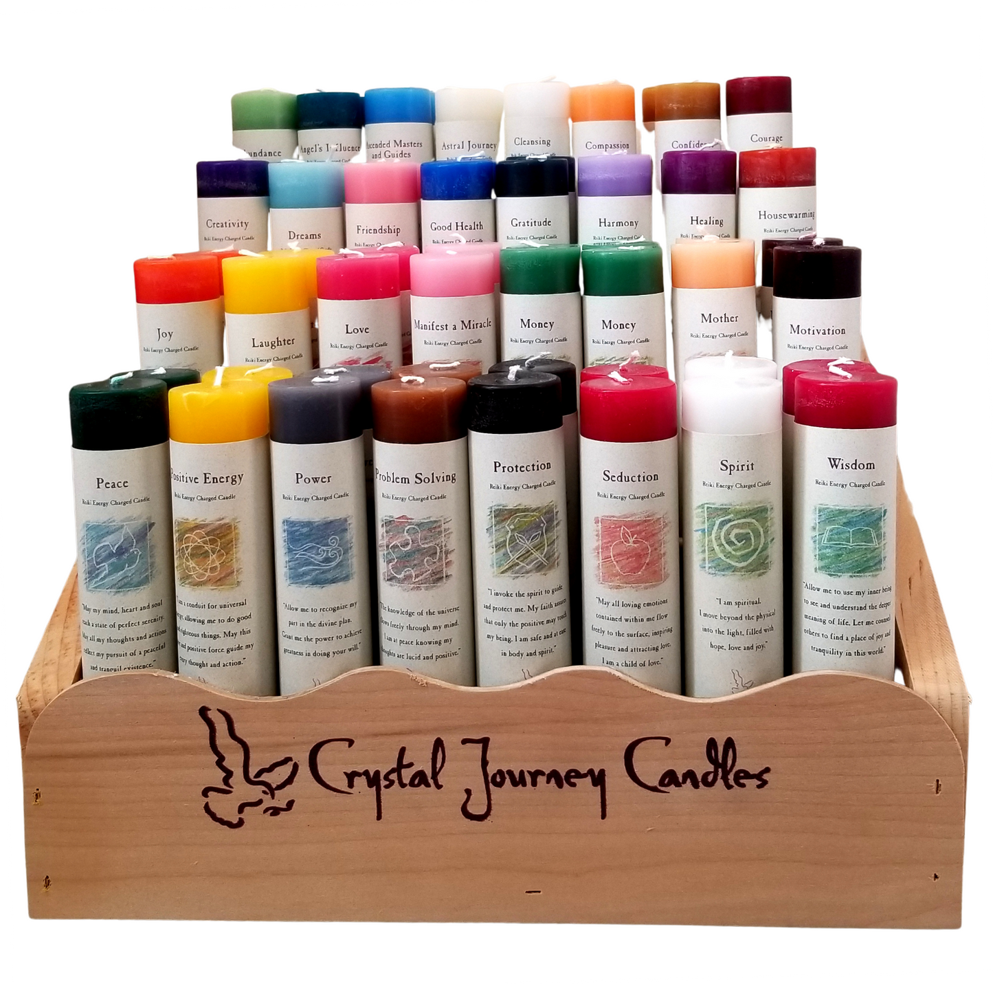 Crystal Journey Candles