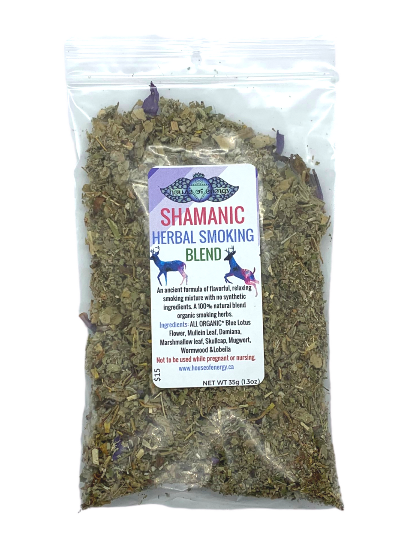 Shamanic Herbal Smoking Blend